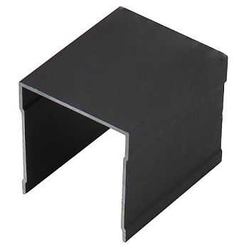 Направляющая однополозная верхняя Премиал Черный муар (5,9)