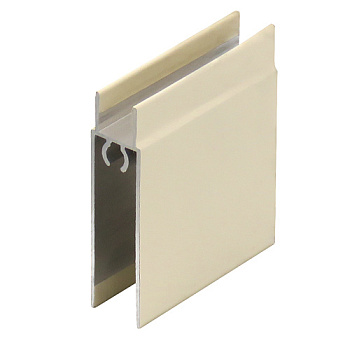 Профиль горизонтальный нижний Премиал Ваниль (5,9)